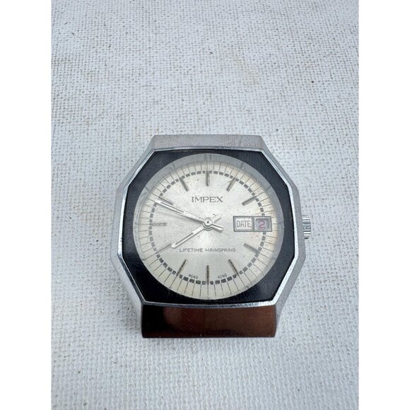 Vintage IMPEX Mens Watch Mechanical Runs - Picture 2 of 7